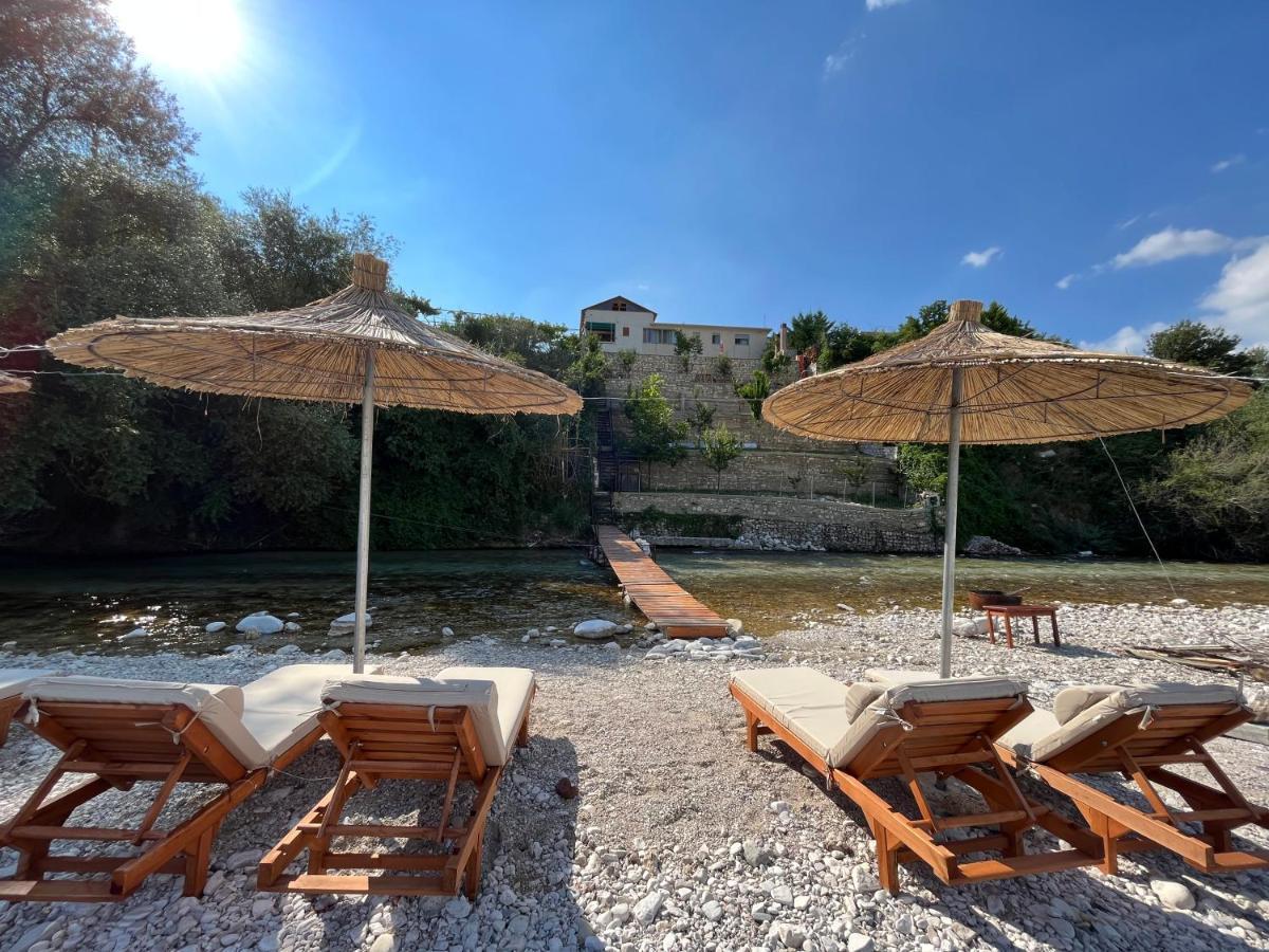 River Escape Villa - Private Beach, Scenic View & Bbq Tepelene Luaran gambar