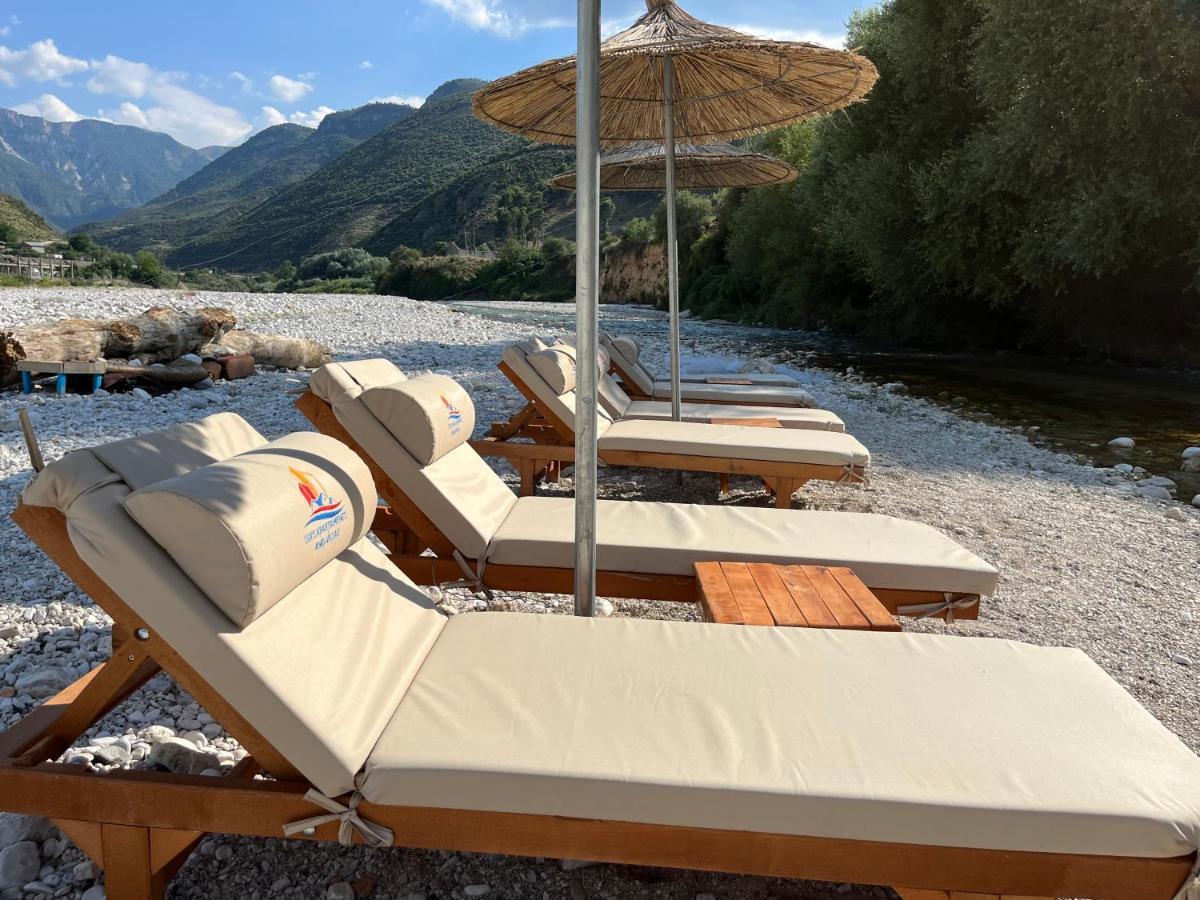 River Escape Villa - Private Beach, Scenic View & Bbq Tepelene Luaran gambar